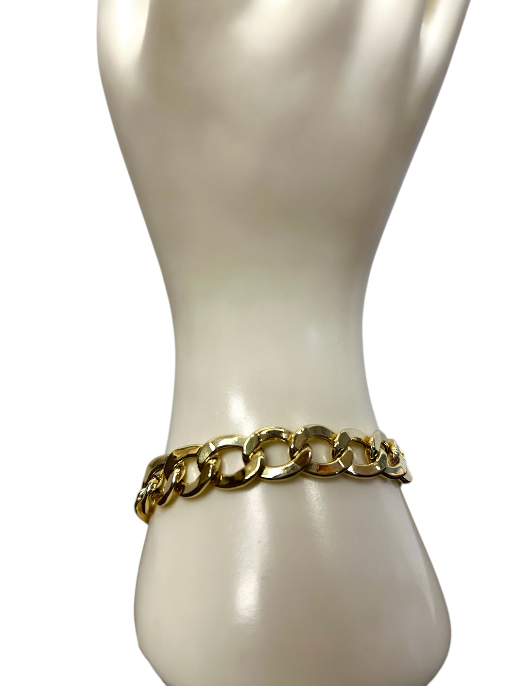 10K Curb Link Bracelet