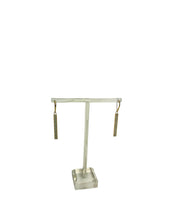 Load image into Gallery viewer, Yellow Gold Rectangle Earring
