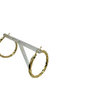 Load image into Gallery viewer, 14K Gold Twist Hoop Earring

