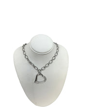Load image into Gallery viewer, Sterling Silver Heart Necklace
