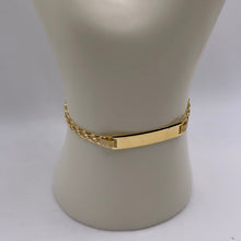 Load image into Gallery viewer, Children’s ID 10k Yellow Gold Bracelet
