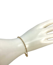 Load image into Gallery viewer, Dainty Yellow Gold Bracelet
