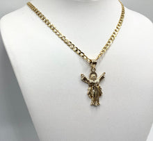 Load image into Gallery viewer, Gold Crucifix Necklace 2.0
