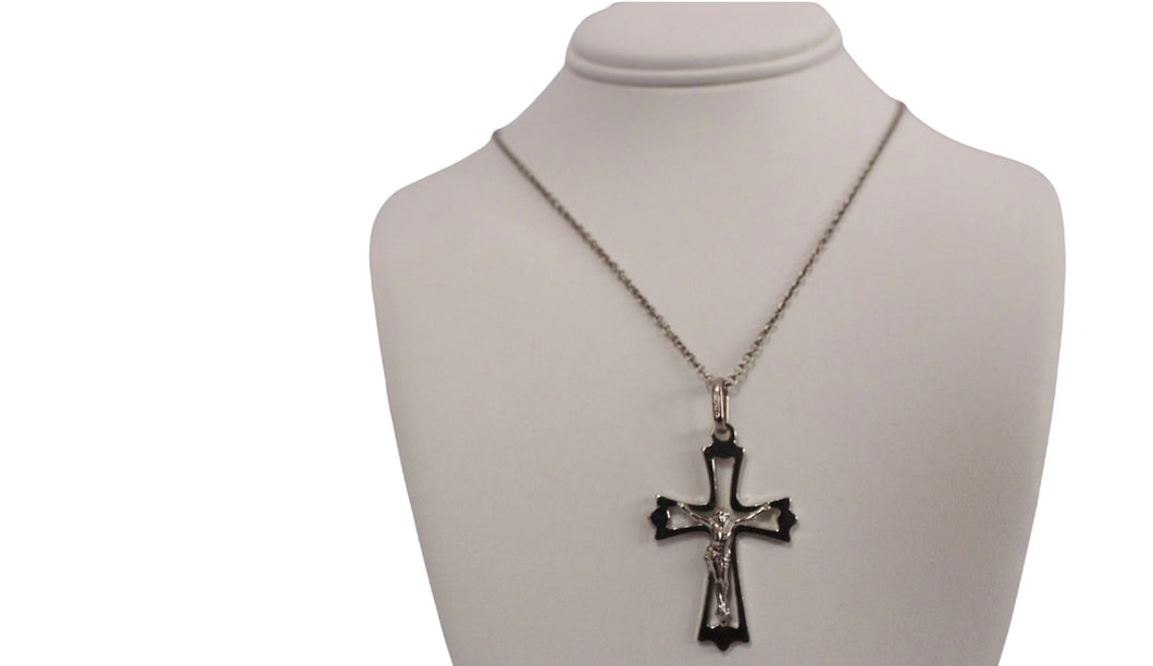 Silver Crucifix Pendant